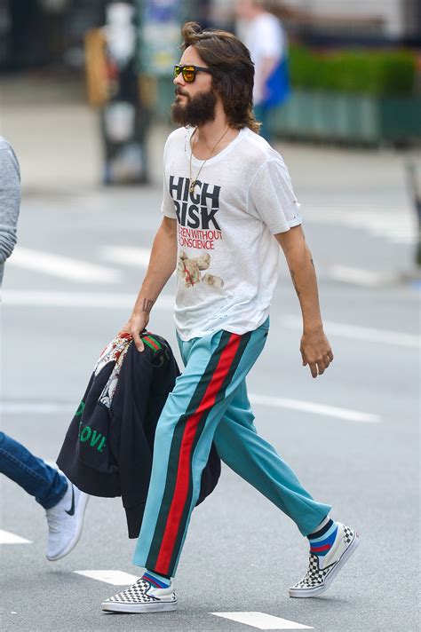 jared leto north face gucci